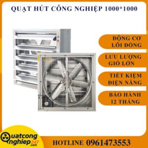 Quạt hút công nghiệp 1000x1000