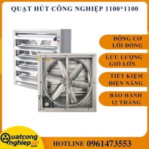Quạt hút công nghiệp 1100x1100